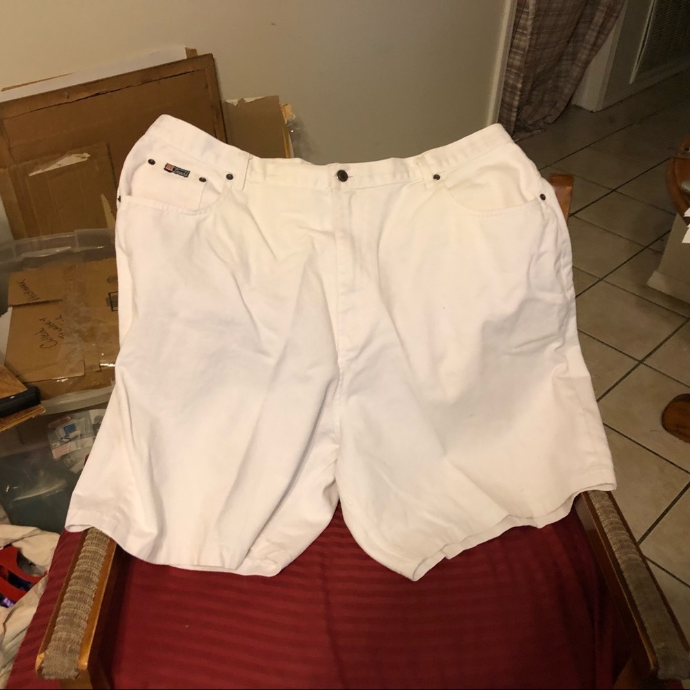🌼SHORTS WHITE ROUTE 66 size 26 💯 Cotton
